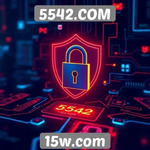 Segurança e privacidade dos dados em 5542.COM